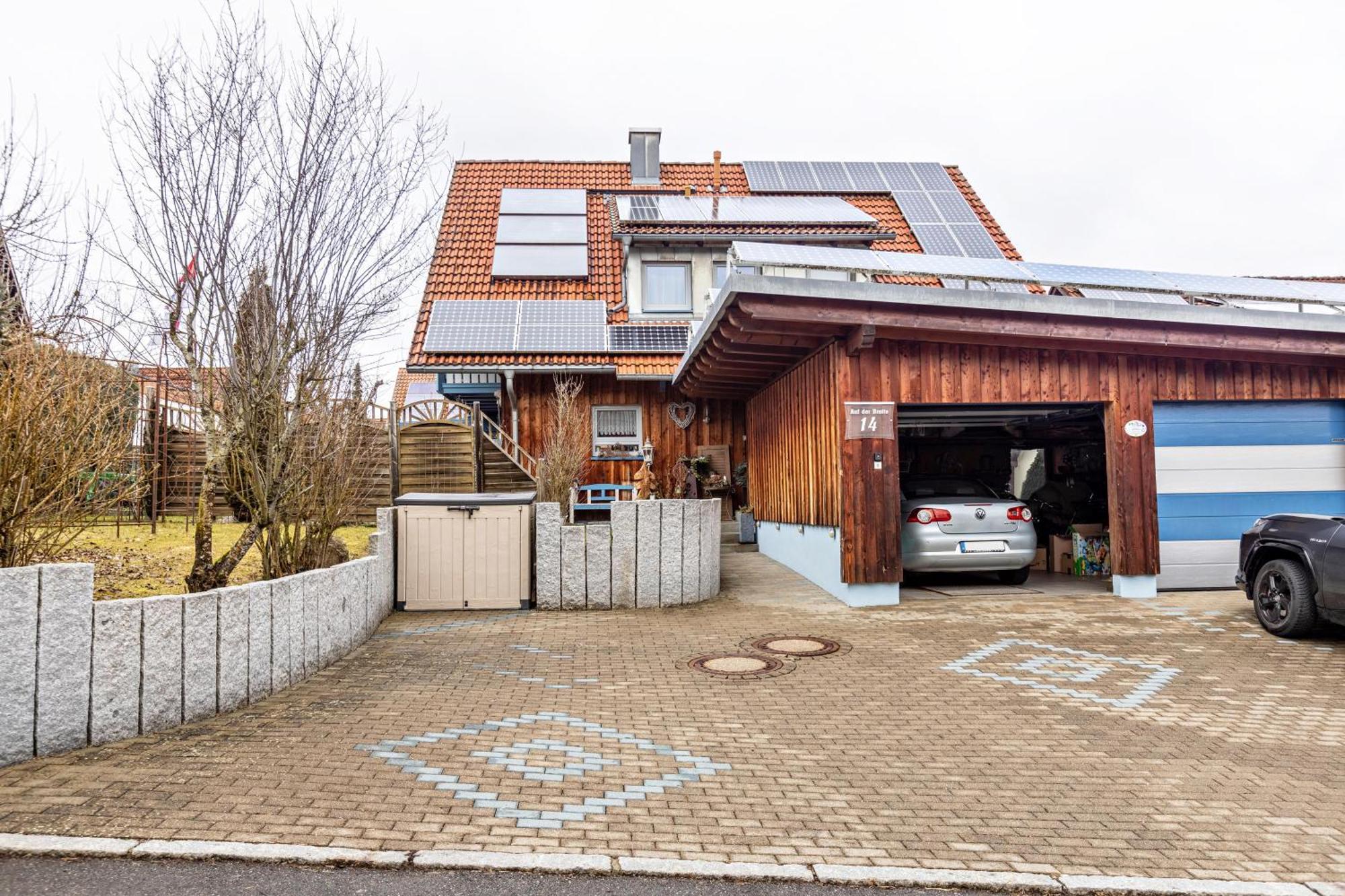 Ferienwohnung Im Holzhaus Donaueschingen Eksteriør bilde