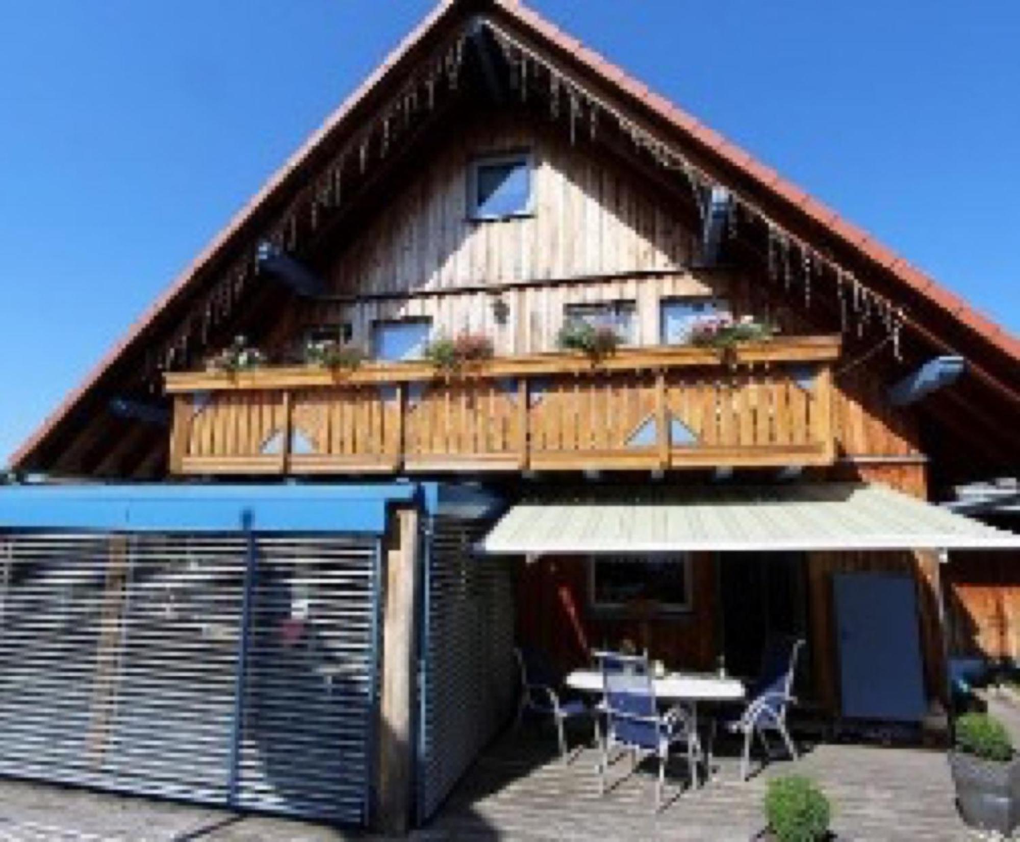 Ferienwohnung Im Holzhaus Donaueschingen Eksteriør bilde